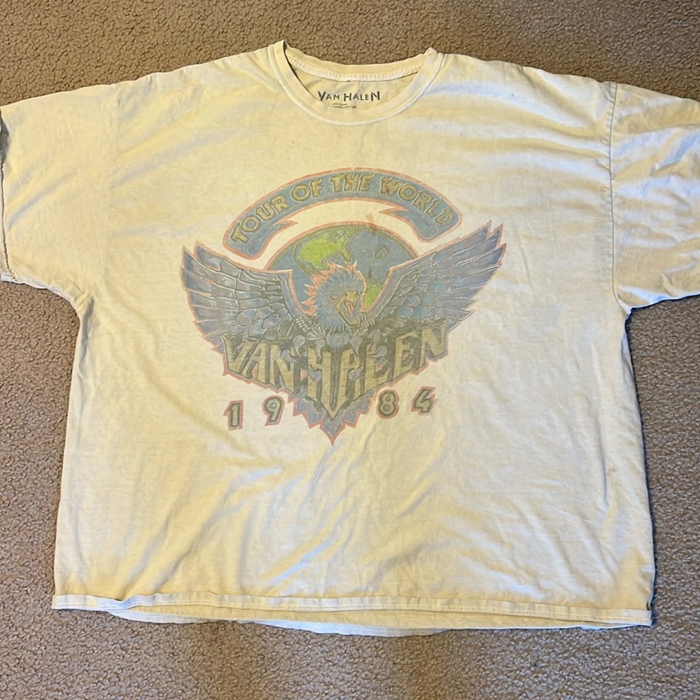 Urban outfitters Van Halen oversized tee